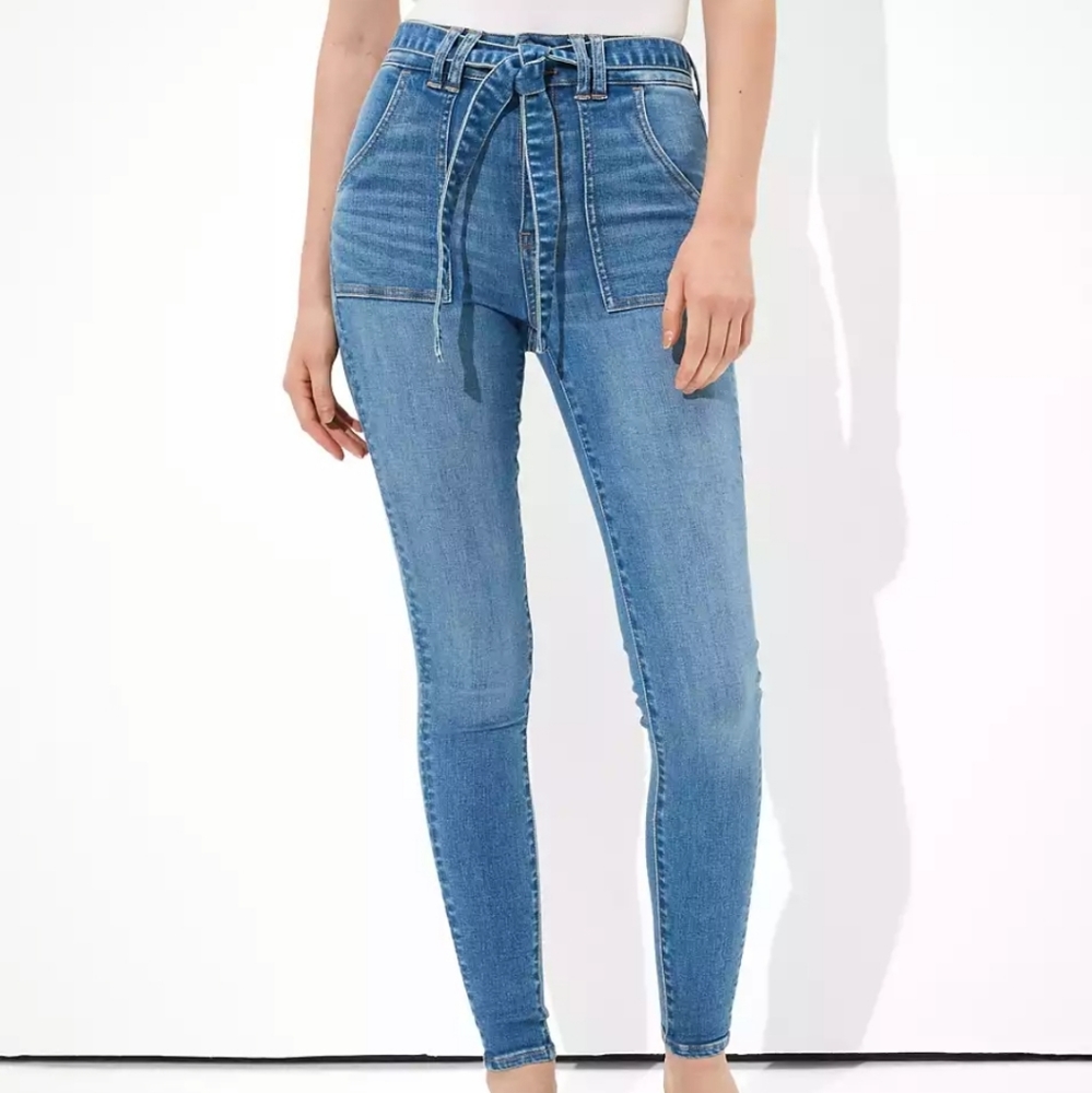 AE Highest Waist Jegging Size 8